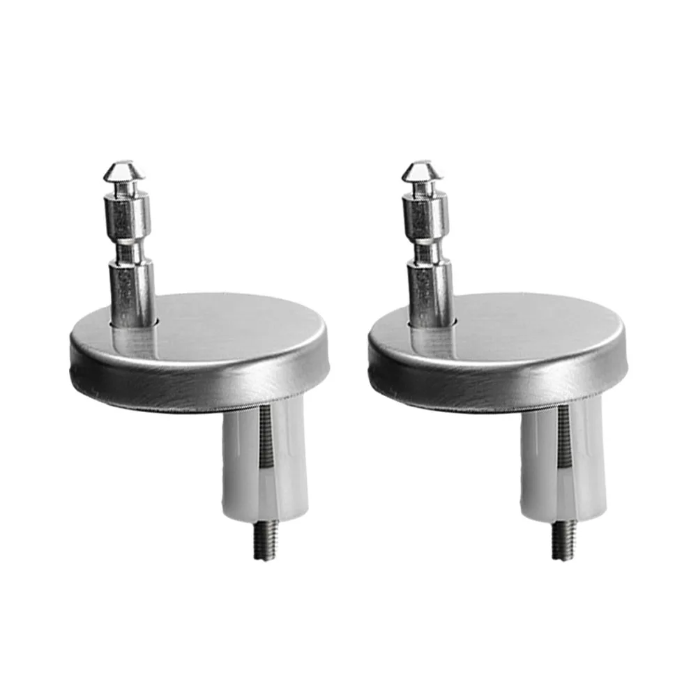 2pcs 45/55/60mm Toilet Lid Hinge Screws For Bathroom Toilet Cover Seat Hinge Connector Fixing Bolts Hardware Accessories
