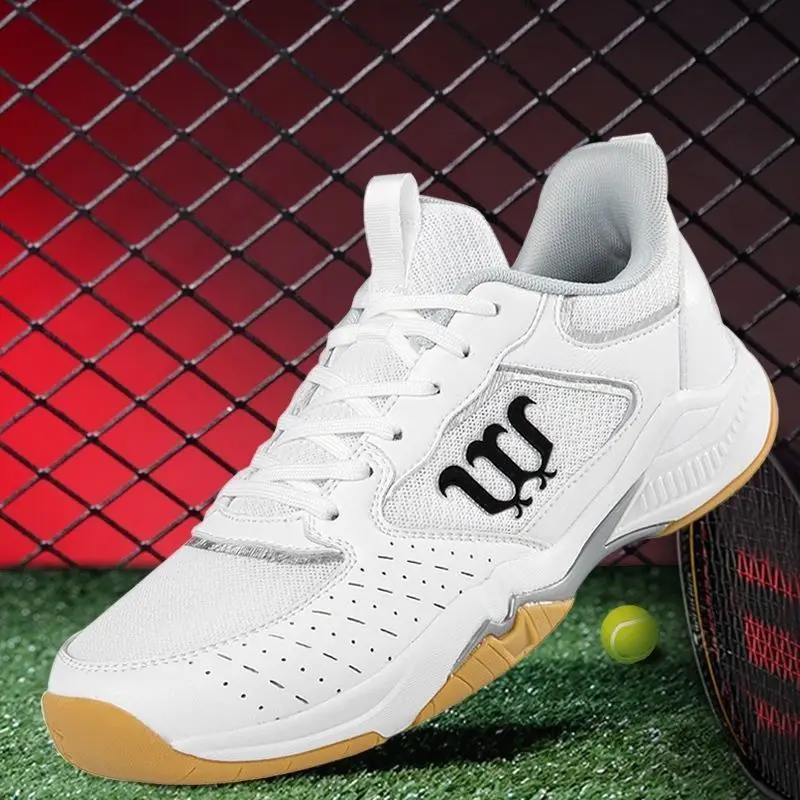 

Профессиональная Мужская теннисная обувь, амортизирующие теннисные женские кроссовки, большой размер 36-46, повседневные тренировочные кроссовки, спортивная обувь для улицы