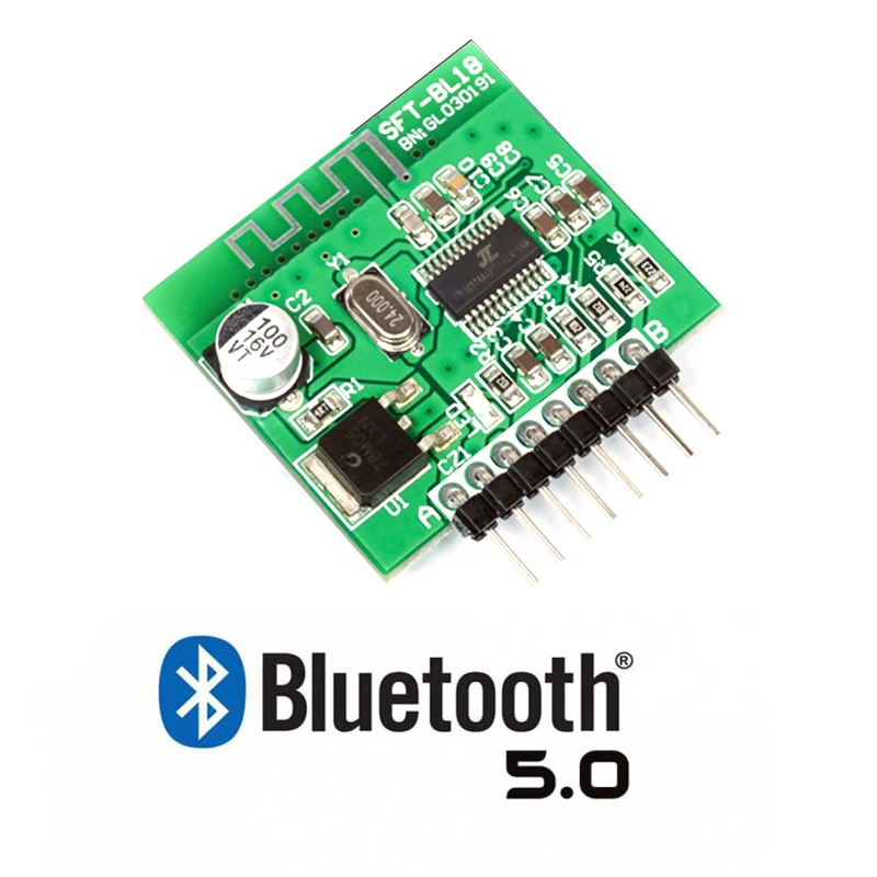 20W+20W TDA7297 Bluetooth 5.0 Class AB Amplifier Board Stereo Dual Channel Home Theater Amp 5