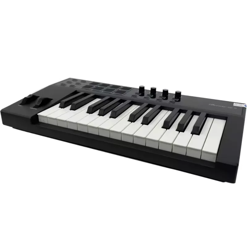 Portable USB MIDI Keyboard Controller 25 Keys Drum Pad Beat Maker Digital Piano Organ Music Keyboard China Factory