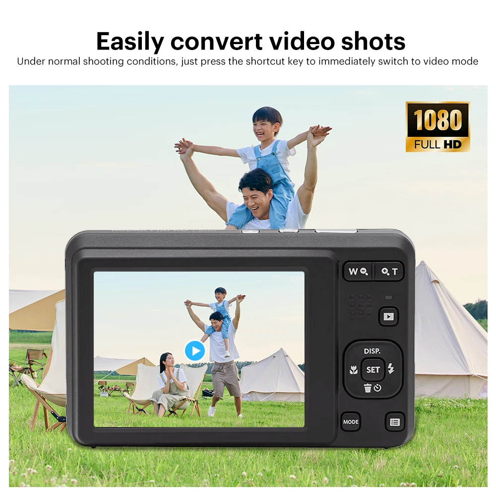Kodak Digital Camera - 16MP Compact Camera with 5X Optical Zoom & 28mm Wide Angle Lens