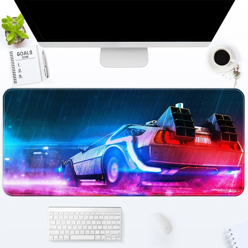 

Xxl Mouse Pad Gaming Accessories Back To The Future Car Gamer Cabinet Computer Table Keyboard Desk Mat Mousepad Pc Large 900x400