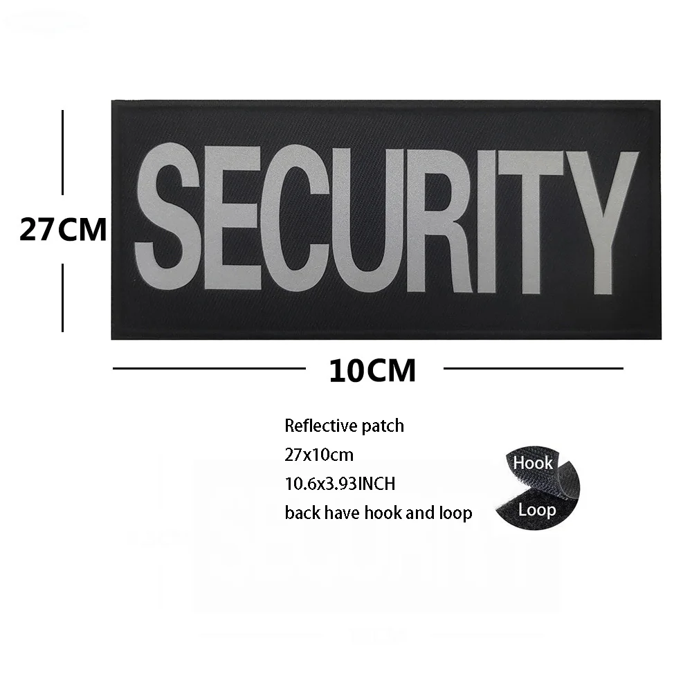 Embroidered LIVESTOCK AGENT Magic Badge Patch with Personality and Morale Appeal