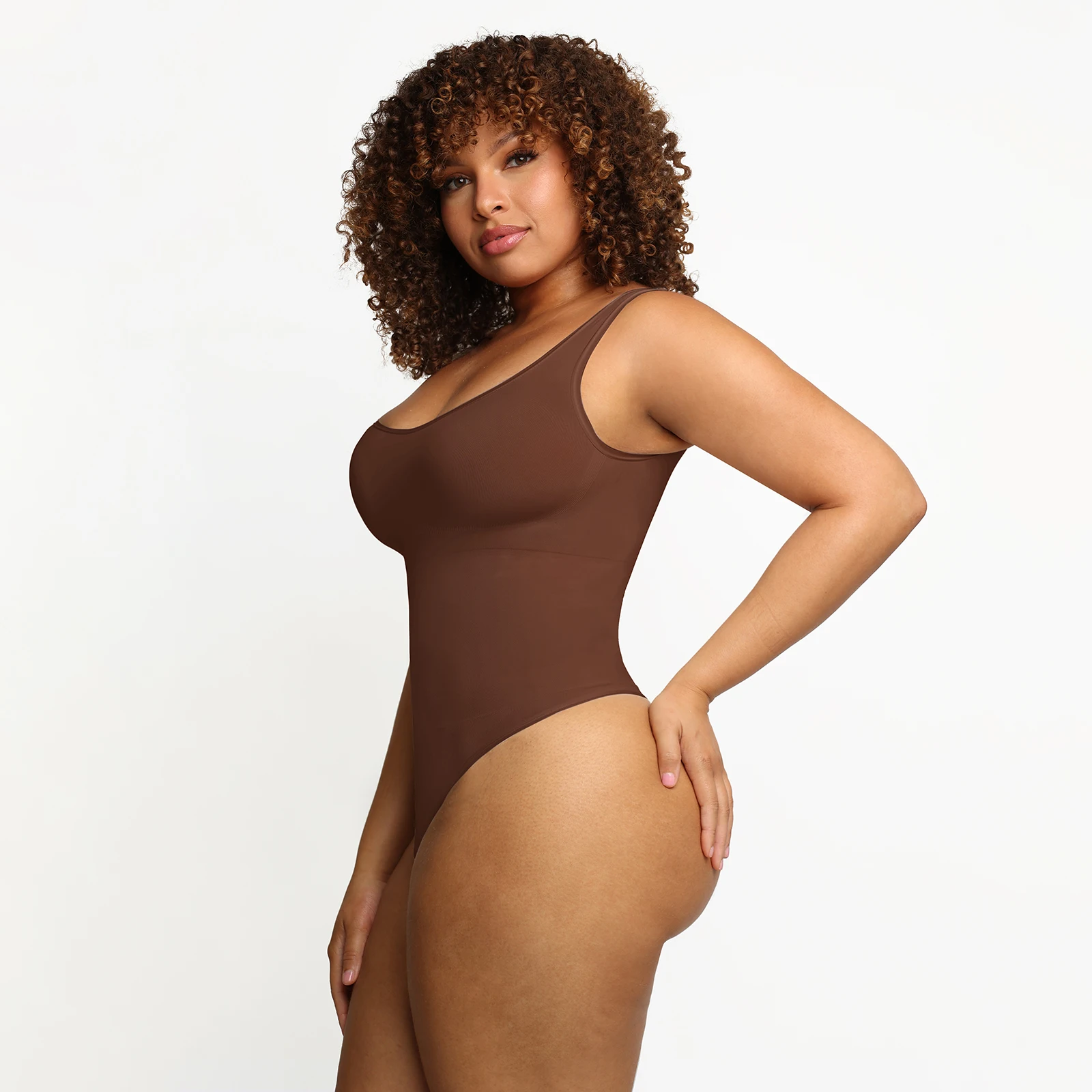 Skim Bodysuit Shapewear Thong Women Full Body Shaper Bellacurve