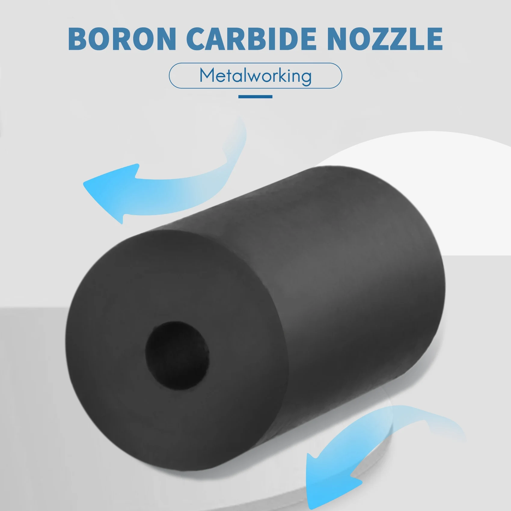 BCI-8 Boron Carbide Sandblasting Gun Insert