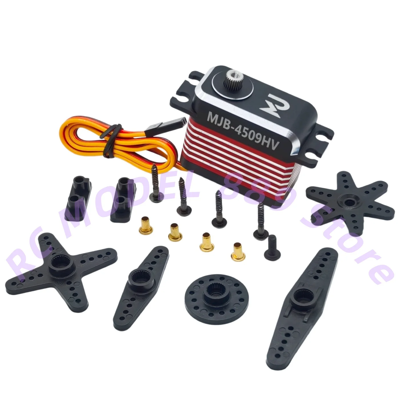 Servo numérique HV MJB-4509HV 45kg 0.09s pour RC avion voiture