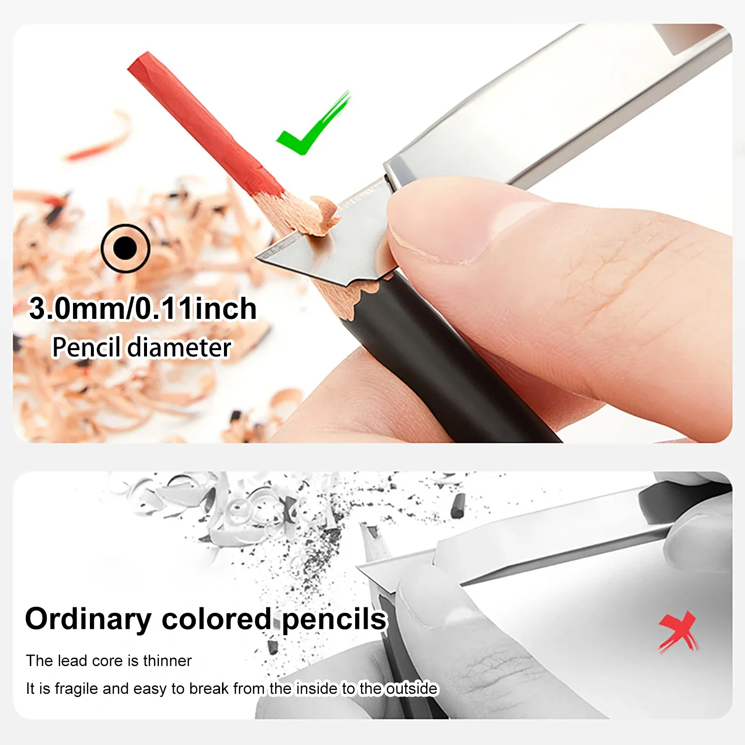 Vibrant Soft Core Colored Pencils for Creative Coloring and Drawing