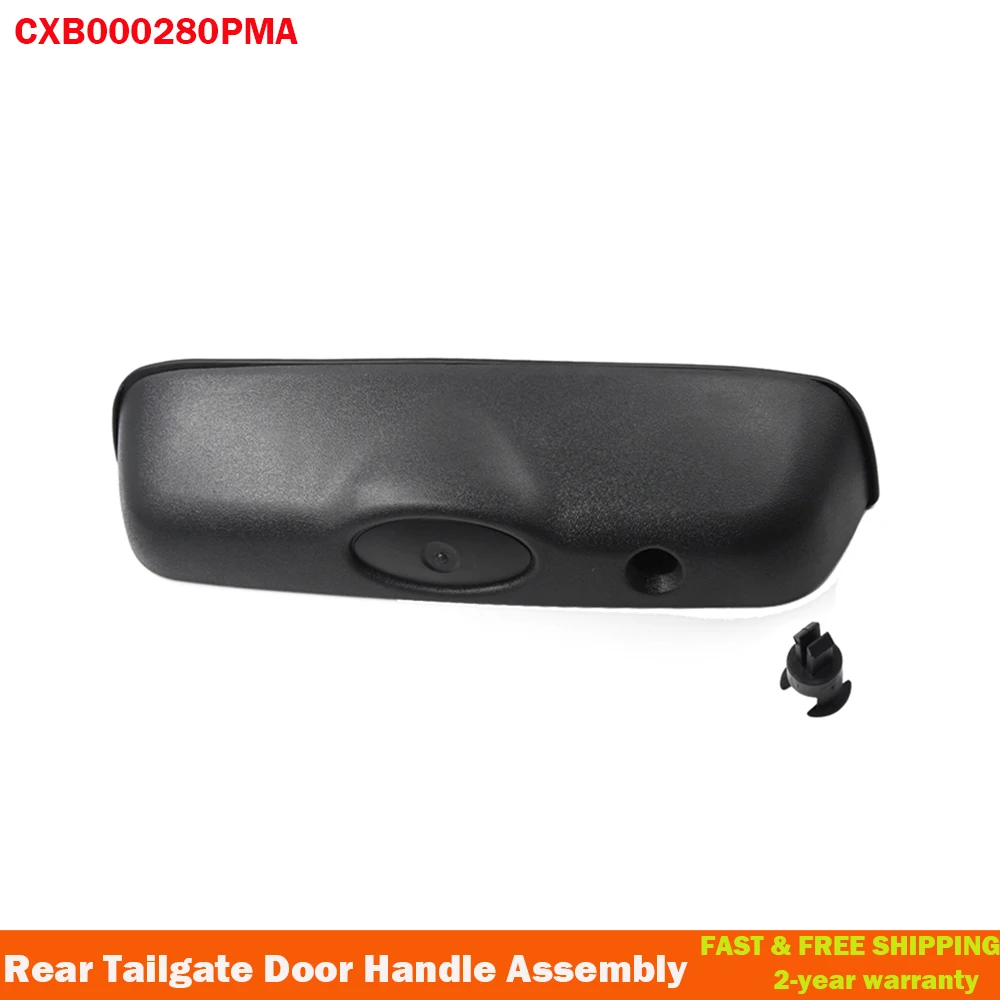 Rear Tailgate Door Handle Assembly Black For Land Rover Freelander Cxb000280pma Exterior Door