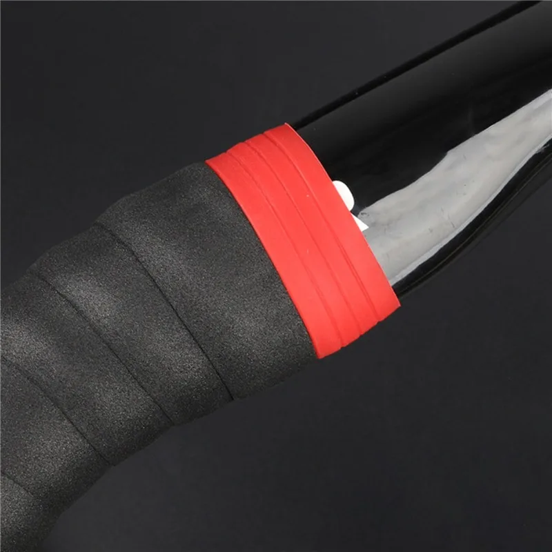 Description Picture 6 of item1 Pair Road Bike Handlebar Tape plugs Anti-Skip Rubber Silicone Plug Bicycle Handlebar end Bar Tape Fixed Ring Waterproof Wear