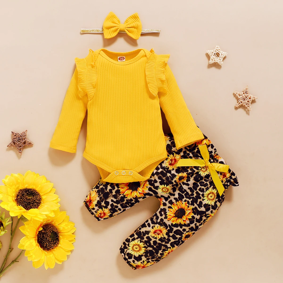 Floral Baby Girl Clothes Set 3 6 months Newborn Baby Girl Clothes Summer Toddler Infant Girl Clothes Kids Clothes Girls Outfit vintage Baby Clothing Set