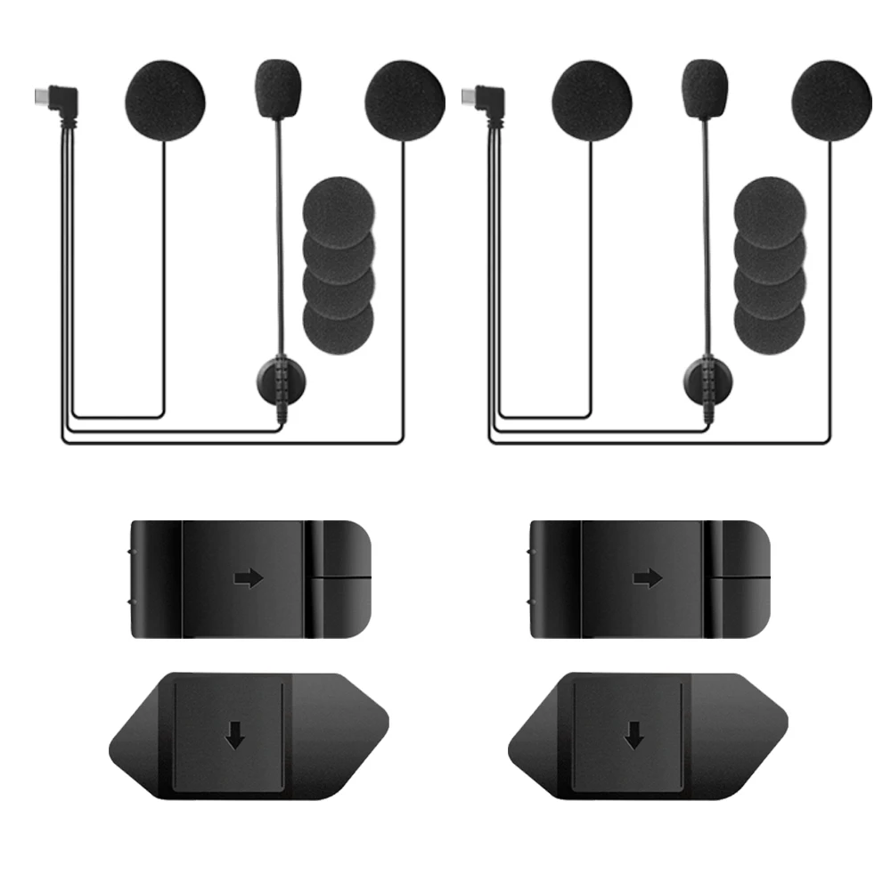 Motorcycle Bluetooth Helmet Intercom Headset Accessories