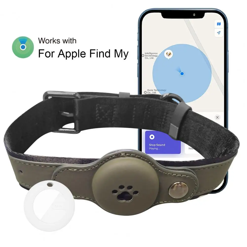 Pet Locator Collar Waterproof Dog GPS Tracker Collar for IOS Real-Time Anti-lost Fits Small Medium Large Dogs smart tracker animal tracking collar
