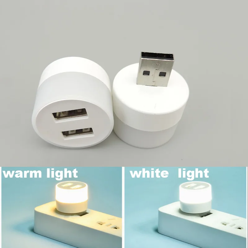 USB Plug Lamp Small Night Light Computer Mobile Power Charging Mini Book Lamps LED Eye Protection Reading Light w28