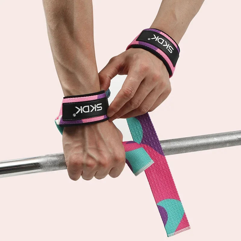 Weight Lifting Wrist Straps Weightlifting Wrist Straps Strength Training Adjustable Non-slip Gym Fitness Lifting Strap Wrist Support Grip Band Powerlifting