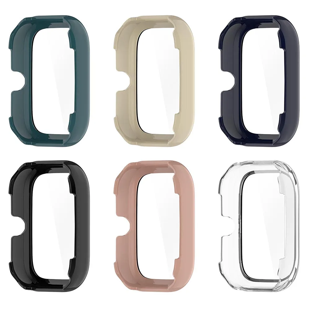Durable PC Watch Case with Tempered Glass Screen Protector, Dustproof and Anti-Scratch