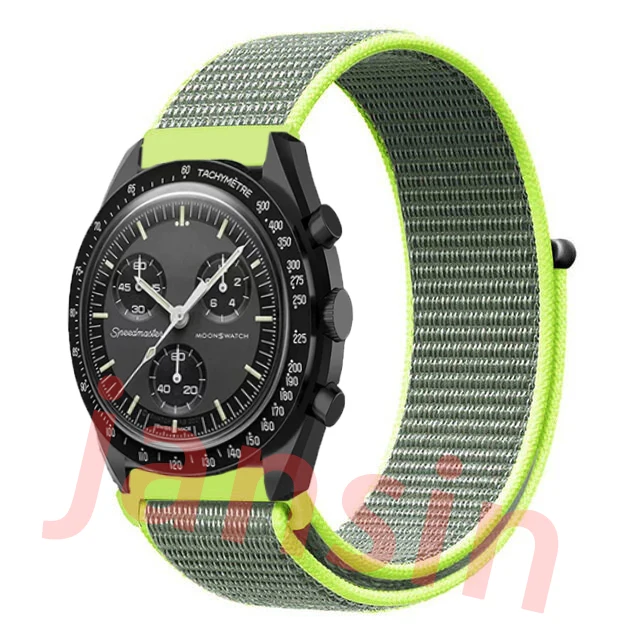 Colorful Nylon Loop Sport Wristband Bracelet
