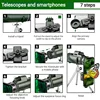 80x100 HD ZOOM Powerful Monocular Telescope Portable Binoculars Long Range Telescope Hunting Camping With Tripod Phone Clip 6