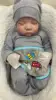 20 Inches Levi Reborn Baby Realistic Vinyl Body Alive LoL Bebe Newborn Finished Hair-painted Doll Children Girls Gift Dolls 4.7 6