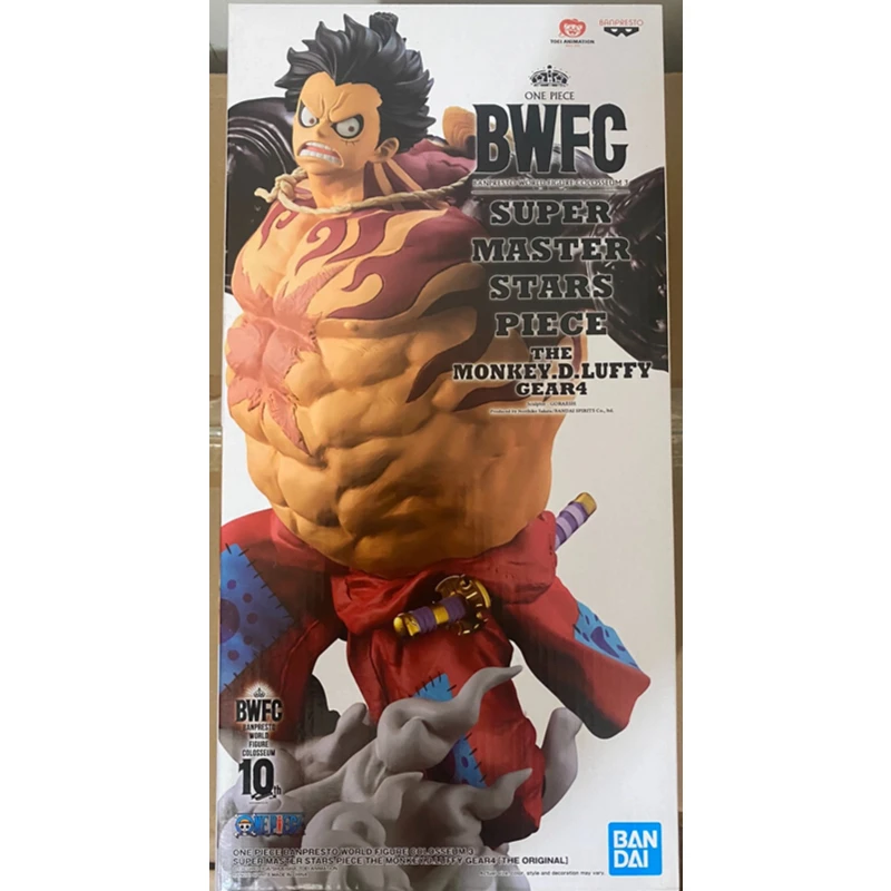 Фото Оригинальная оригинальная Слитная система Banpresto BWFC 10-я годовщина 22 см SMSP Gear четвертая Обезьяна D. Luffy 01 02 фигурка модели игрушки подарки №4