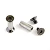 10pcs/lot Knife Handle Bolt Rivets Scale Screw Fastener Nut YFS Flat Hex Head Knives Fastening DIY Material Alloy 4