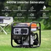 4400 Watt Open Frame Inverter Generator Gas Powered RV Ready ECO Mode 1