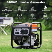4400 Watt Open Frame Inverter Generator Gas Powered RV Ready ECO Mode 1