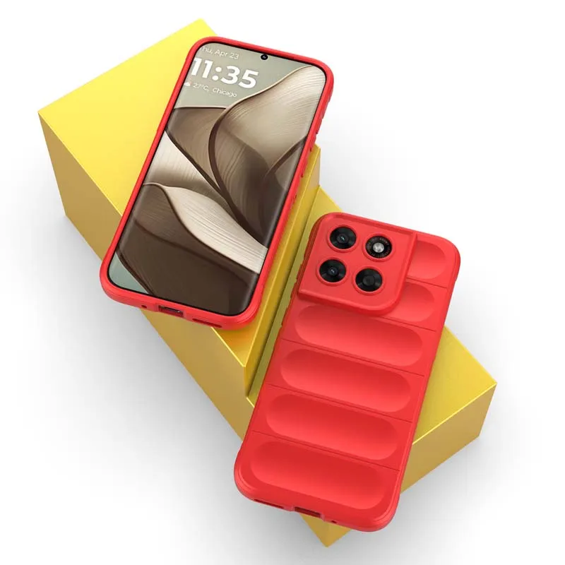 Luxury Silicone Shockproof 6D Air Bag Phone Case Cover
