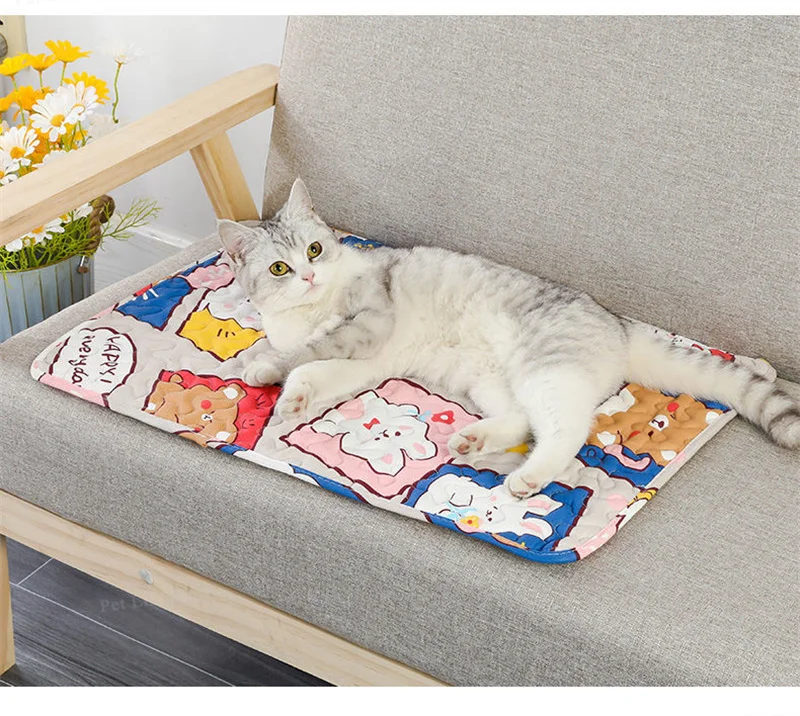 Title 10, Four Seasons Cotton Pet Dog Mat Washable Pet Do...