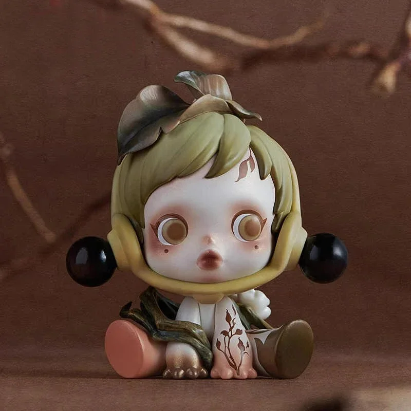 POPMART SKULLPANDA5個セット POPMART SKULLPANDA The Ink Plum Blossom Series [5.The Wind