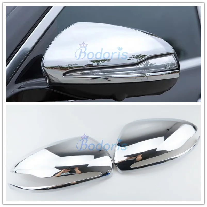 

Накладки на боковые зеркала Mercedes Benz B C E S GLA GLB GLC Class W205 W213