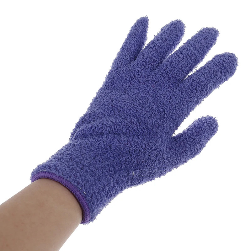 Microfiber Dusting Cleaning Glove Mitt Cars Windows Dust Remover Tool Reusable Cleaning Glove 1pc