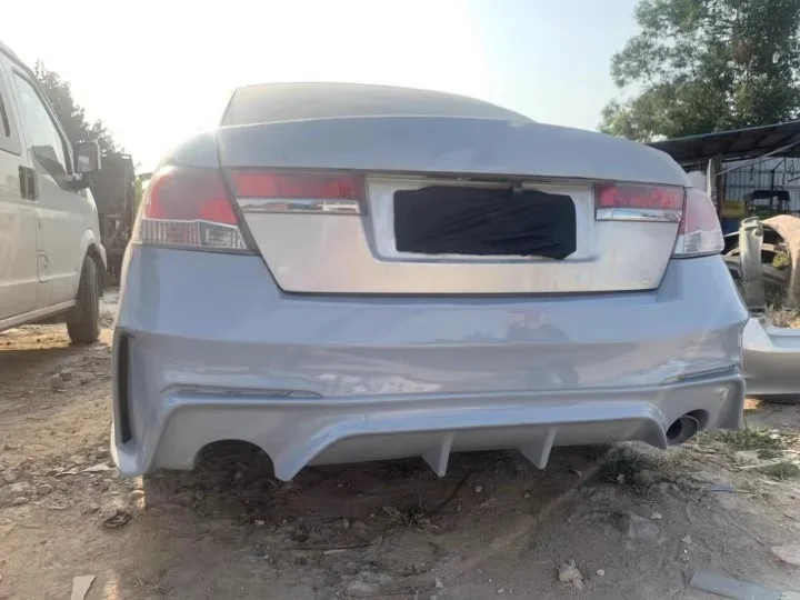 Front Rear Bumper Side Skirt for Honda Accord 8.5th 08-13 US version Modified ABS Material Body Kit Auto Parts