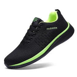 Summer Breathable Men's Casual Mesh Moccasins - Fashionable & Lightweight Sneakers - 45 (Green)