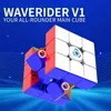 HaiTun Waverider V1 3x3 Magnetic Cube Stickerless Professional Speed Dolphin Magic Cube for Competition Puzzle Cubo Magico Gifts 6