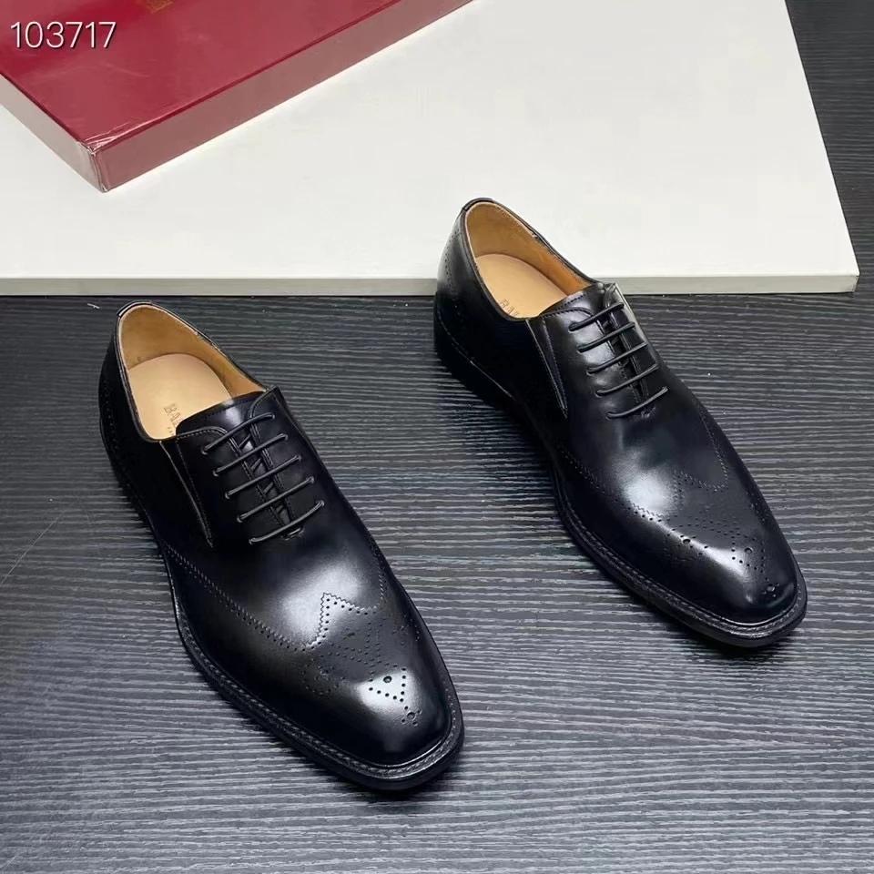 

Fenggejiwo Business Edition: Imported cowhide lining, imported water dyed cowhide genuine leather outsole with wear-resistant an