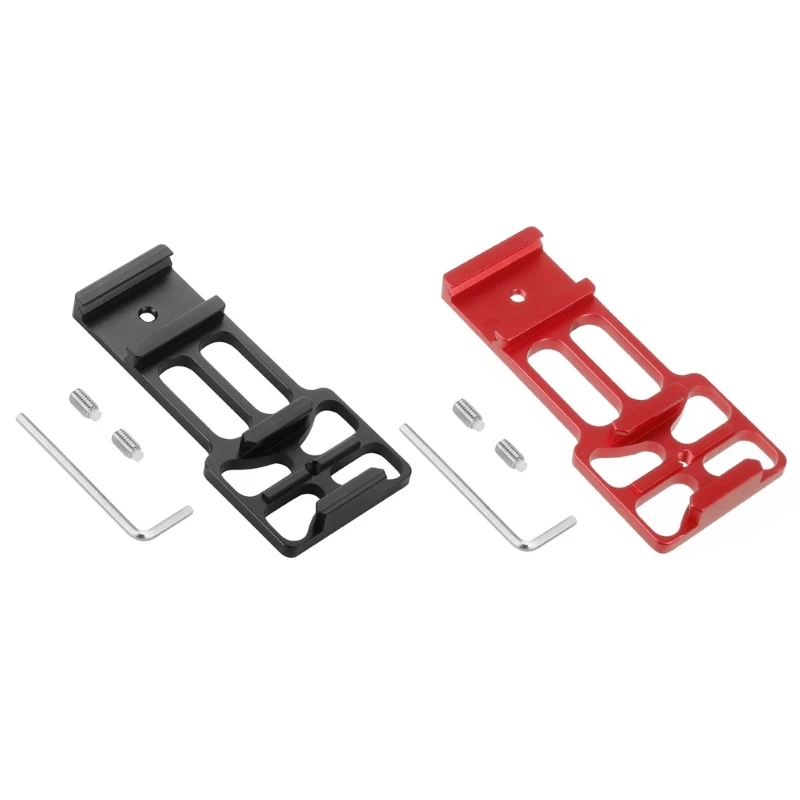 

M2EC 20mm Rail Mount Double Sided Screws Fixed Base Connector for 360 X3/Hero10 Full Series Action Cameras Metal Clamp Base