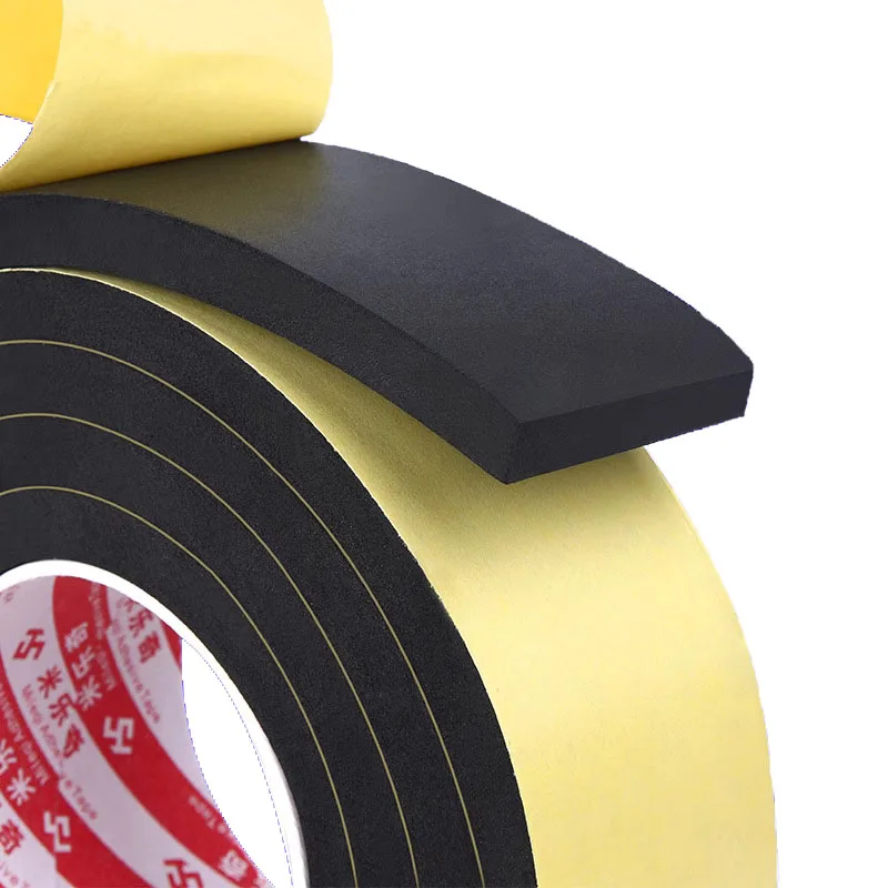 EVA Sponge Foam Rubber Tape Anti-collision Seal Stri Sound Insulation 1-10mm Thick 10-50mm Width sealing strip tape,sealing tape,sealing strip,soundproof foam
