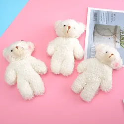 Porte clés ours en peluche mignon Kawaii, animal en peluche, pendentif, jouets doux, accessoires de décoration, clés de Panda 