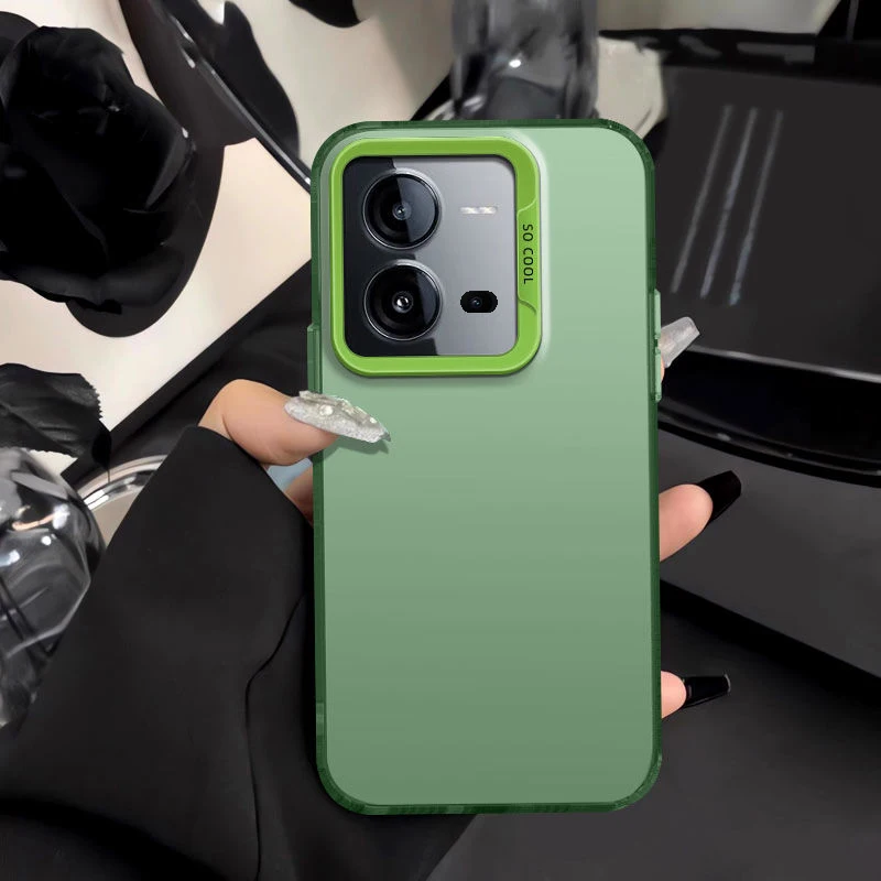 Luxury Metallic Aurora Skin Matte Cover