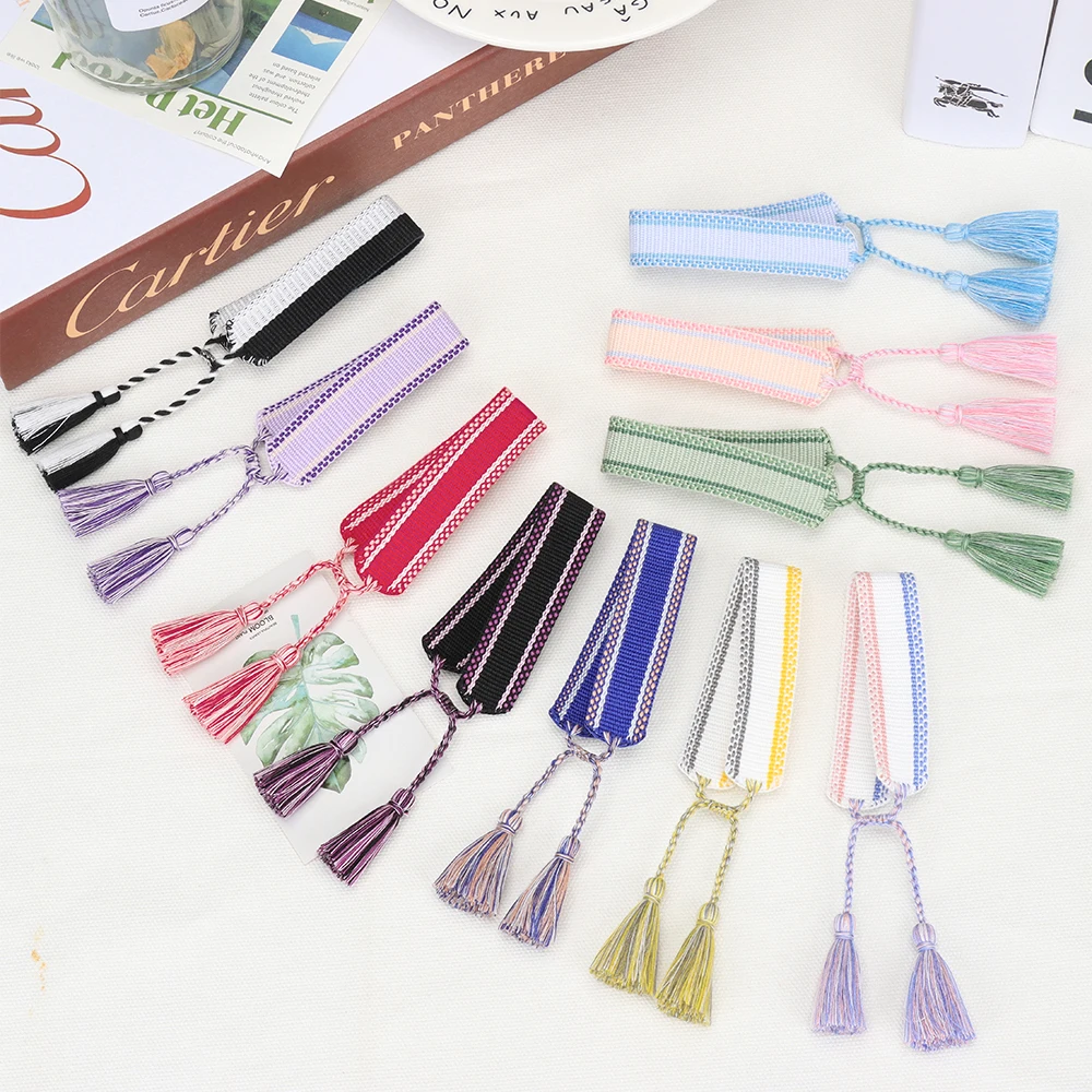 Jadore Braccialetto Lavorato A Maglia Da Polso Con Ricamo Personalizzato Moda Bohémien 185 Colori