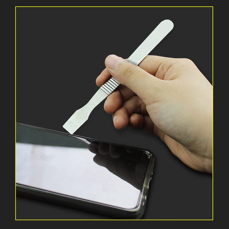 Phone Repair Tools Flux Scraper Metal Spudger Solder Paste Spudger Pure Steel Knife Repair BGA Paver Blade Solder Paste Scraper Opening tools