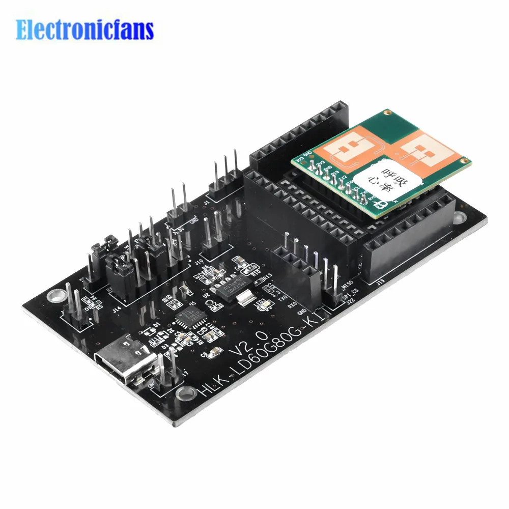Modulo Radar LD6002 A 60 GHz Per Rilevamento Segni Vitali Senza Contatto (Respiro E Battito) - Per Smart Home E IoT