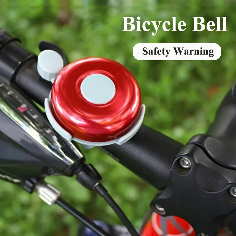 

Portable Aluminum Alloy Bicycle Bell MTB Road Bike Safety Warning Alarm Horn Mountain Bikes Handlebar Ring Cycling Accessories