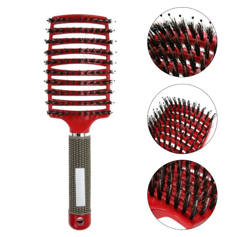 Magic Hair  Women Female Hair Scalp Massage Comb Bristle&nylon Hairbrush Detangling