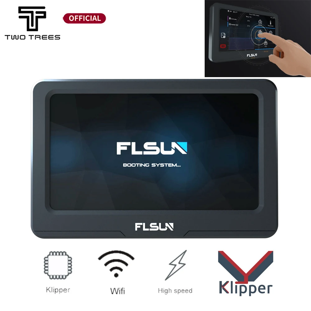 

Flsun Speeder Pad 7 Inch 1024*600P Touch Screen 3D Printer Pad Wifi High Speed Printing With Klipper Firmware For FDM 3D Printer