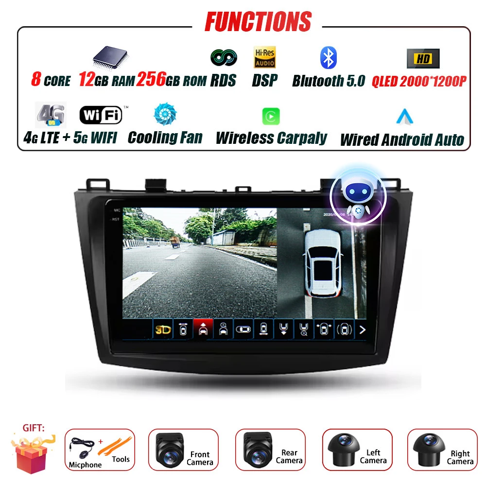 D3 12G 256G 360 CAM