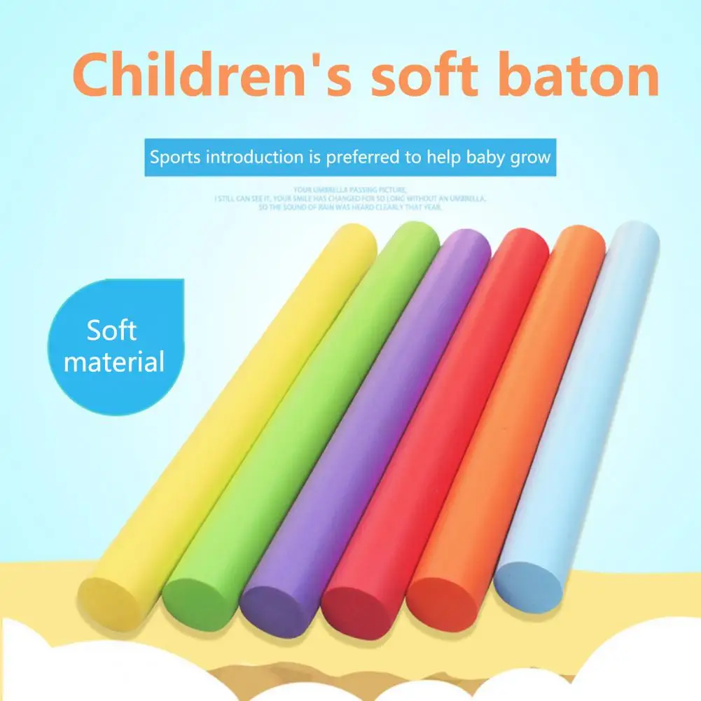 

Relay Batons Professional Soft Athletics Training Bright Color Track Field Children Racing Relay Batons for Running Race Team