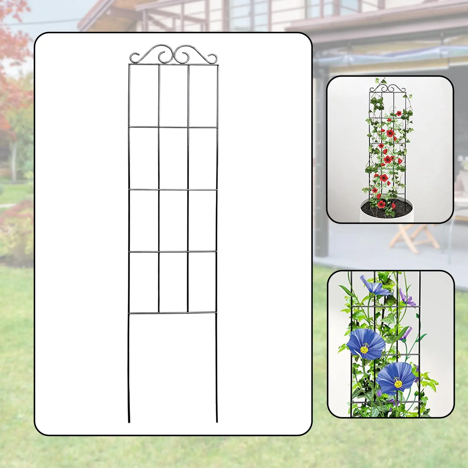 Garden Trellis for Climbing Plants,Flowers Stand,Plant Stake,Rustproof Plant Garden Trellis for Climbing Plants,Flowers Stand,Plant Stake,Rustproof Plant