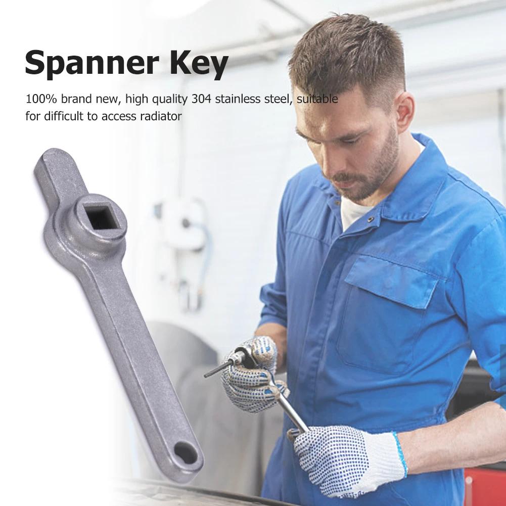 304 Stainless Steel Radiator Vent Key 5mm Hole Core Metal Radiator