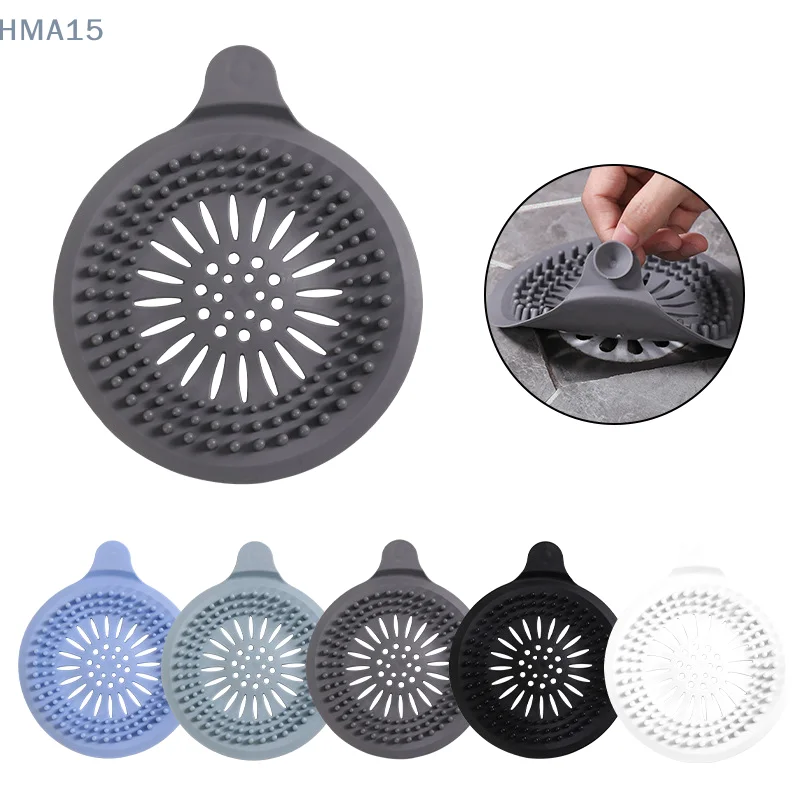 

Силиконовая дренажная насадка для душа, уловитель волос для ванной, раковины, душа, фильтр, дренажная насадка